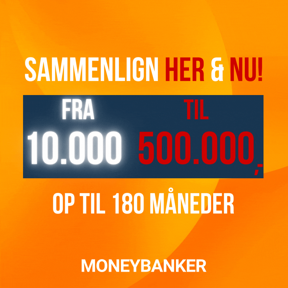 Lån penge hurtigt og nemt med MONEYBANKER