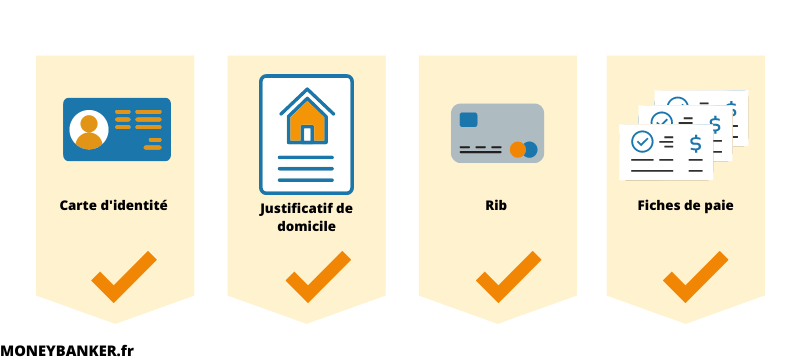 Quels sont les documents justificatifs demandés pour souscrire à un prêt personnel ?