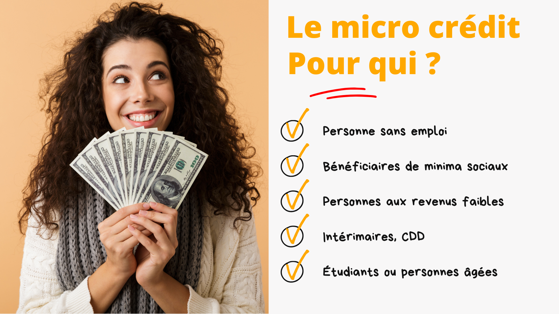 Qui peut prétendre à un micro crédit ?